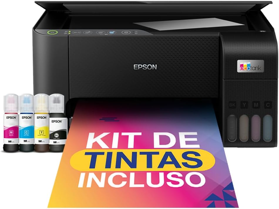 Foto oficial e análise da Multifuncional Epson EcoTank L3250 Colorida