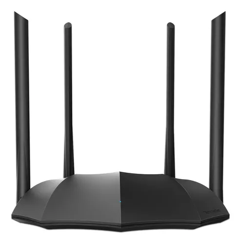 Foto oficial e análise da Tenda Roteador Wi-Fi AC1200 Dual-Band 1200Mbps, 4 Antenas Externas 5dBi, 3 portas Gigabit WAN/LAN, MU-MIMO, IPv6, Wi-Fi para convidados, Modo AP Compatível com Todas Operadoras, Ideal para Casa (AC8)