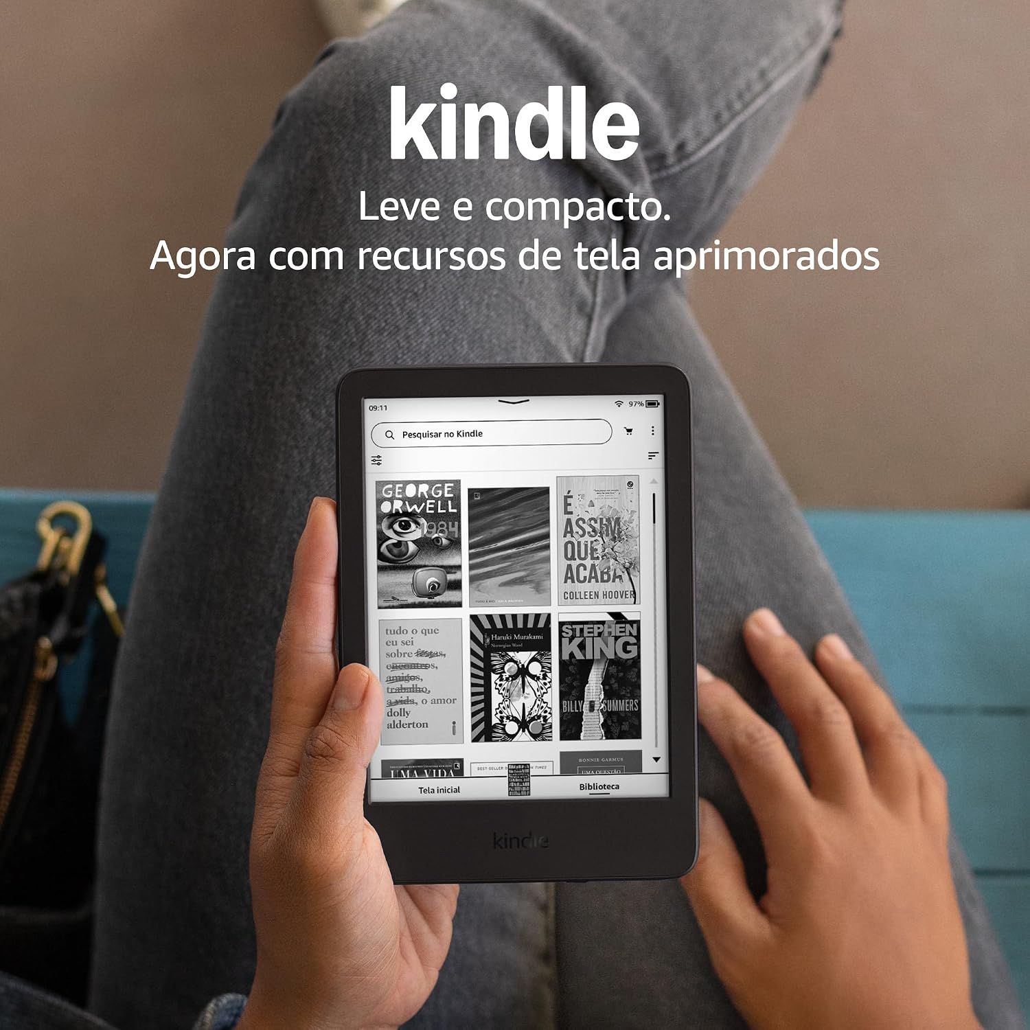 Foto oficial e análise da kindle 16gb preto